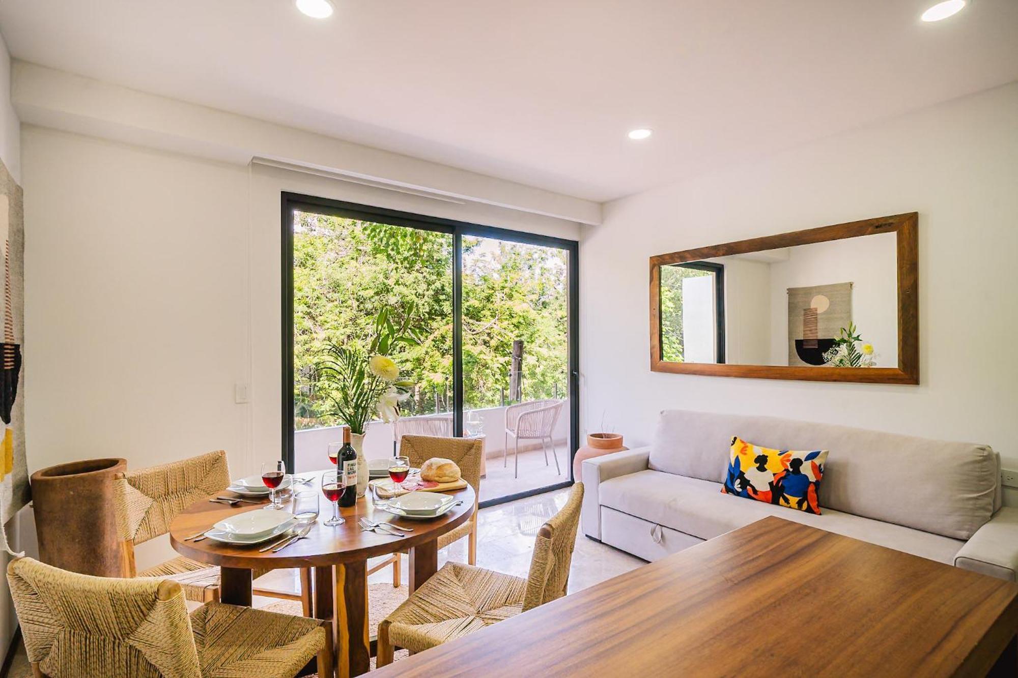 2br Sun Lover's Nest W Gym Rooftop Appartement Tulum